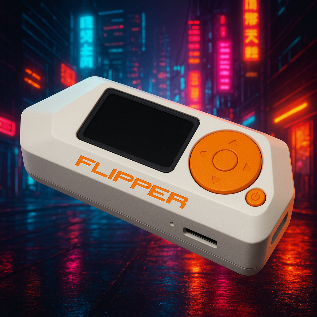 Orange Flipper Zero Device